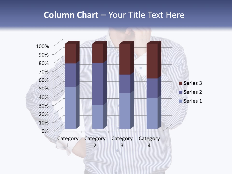 Hand Boss Copy Space PowerPoint Template
