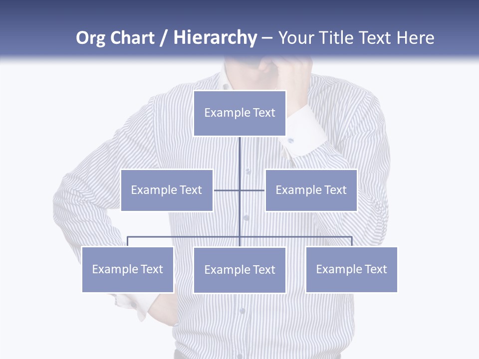 Hand Boss Copy Space PowerPoint Template