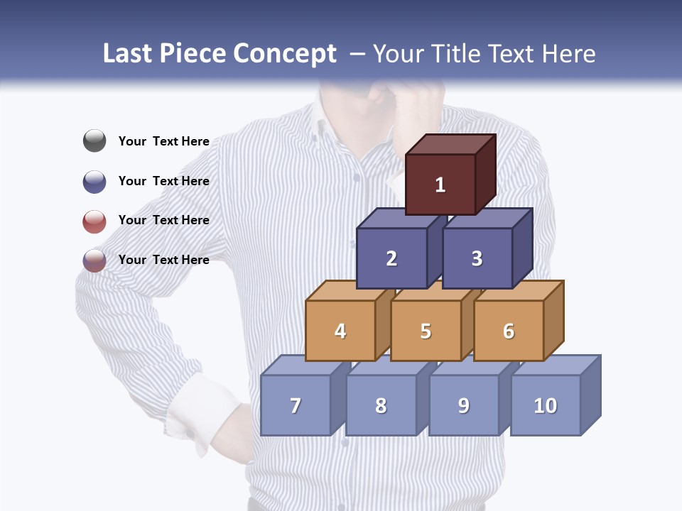 Hand Boss Copy Space PowerPoint Template