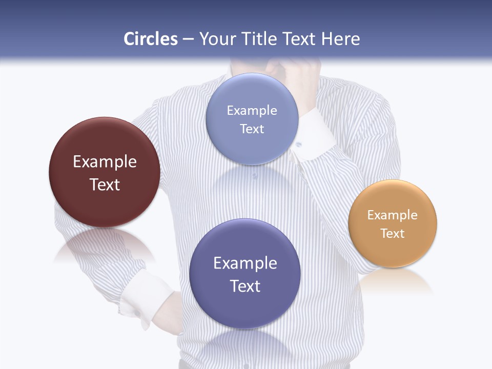 Hand Boss Copy Space PowerPoint Template