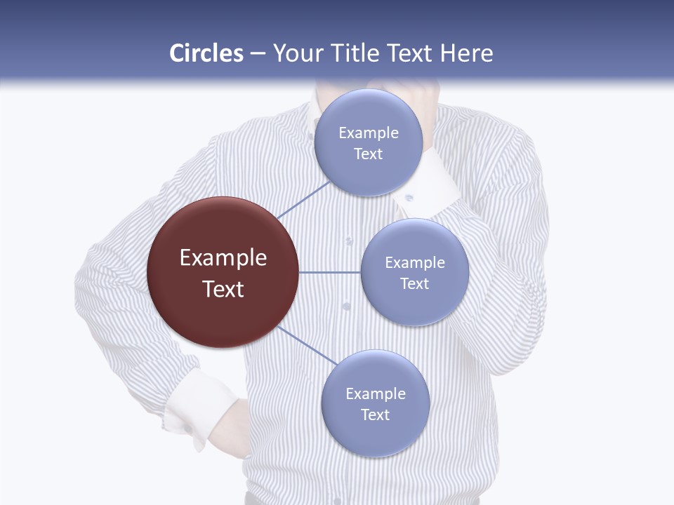 Hand Boss Copy Space PowerPoint Template