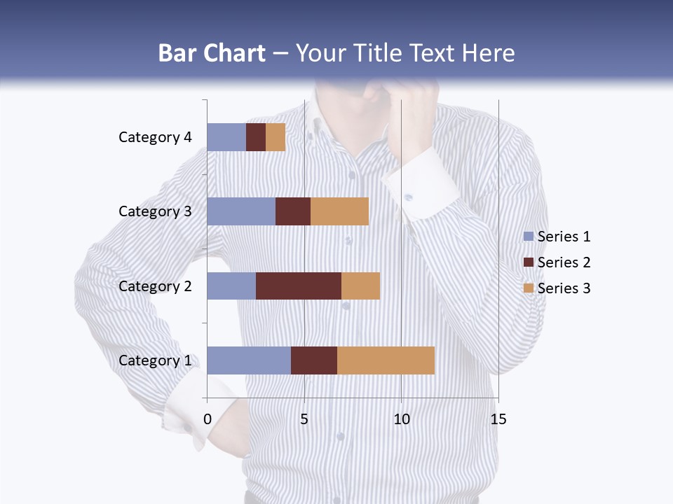 Hand Boss Copy Space PowerPoint Template