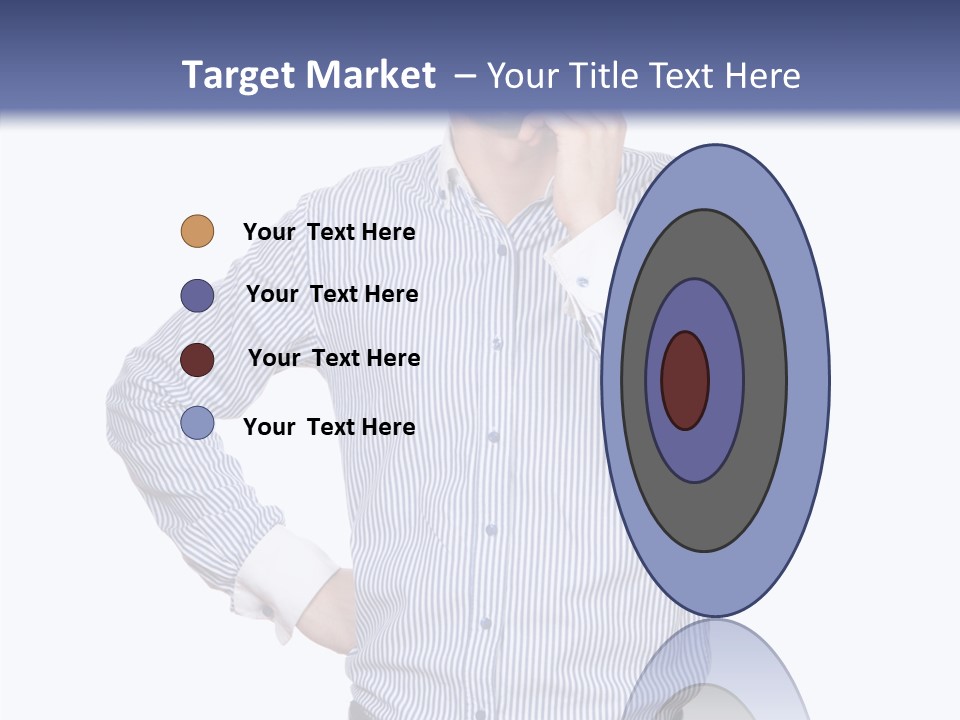 Hand Boss Copy Space PowerPoint Template