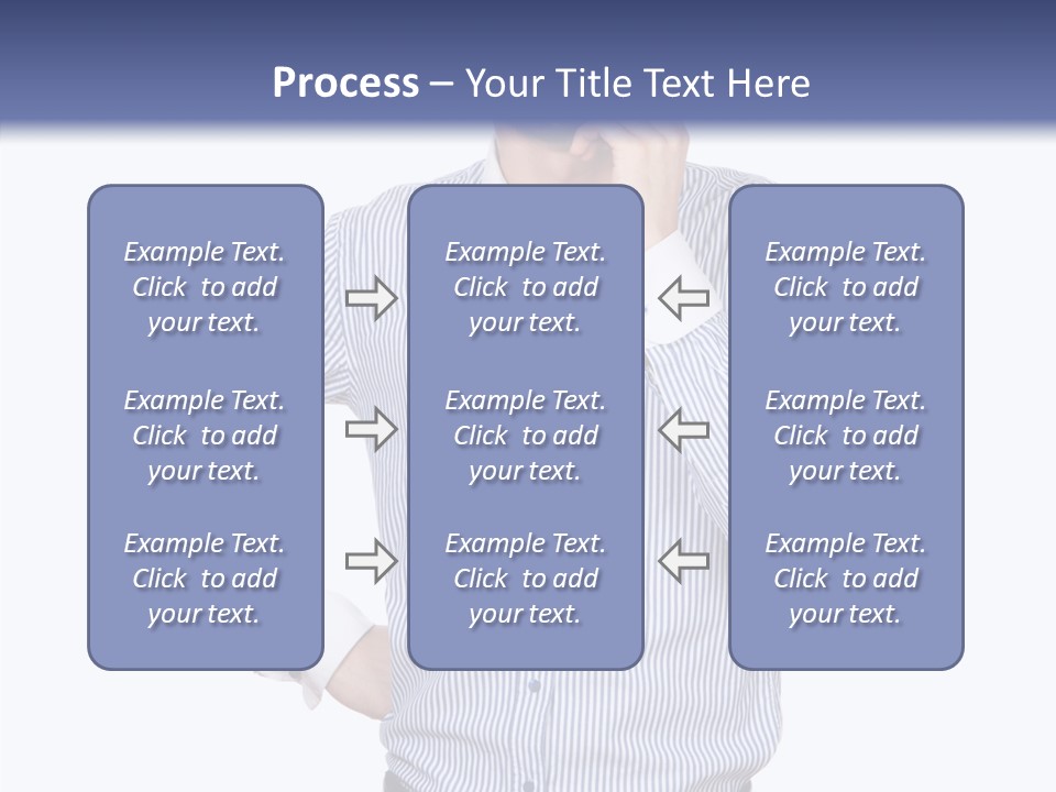 Hand Boss Copy Space PowerPoint Template
