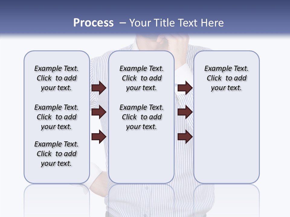 Hand Boss Copy Space PowerPoint Template
