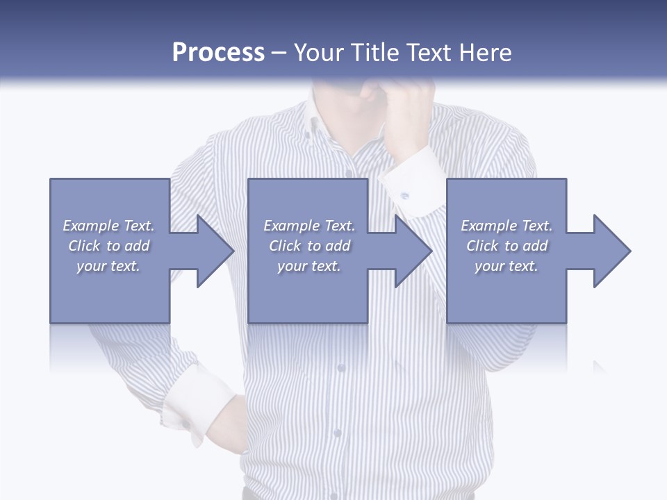 Hand Boss Copy Space PowerPoint Template