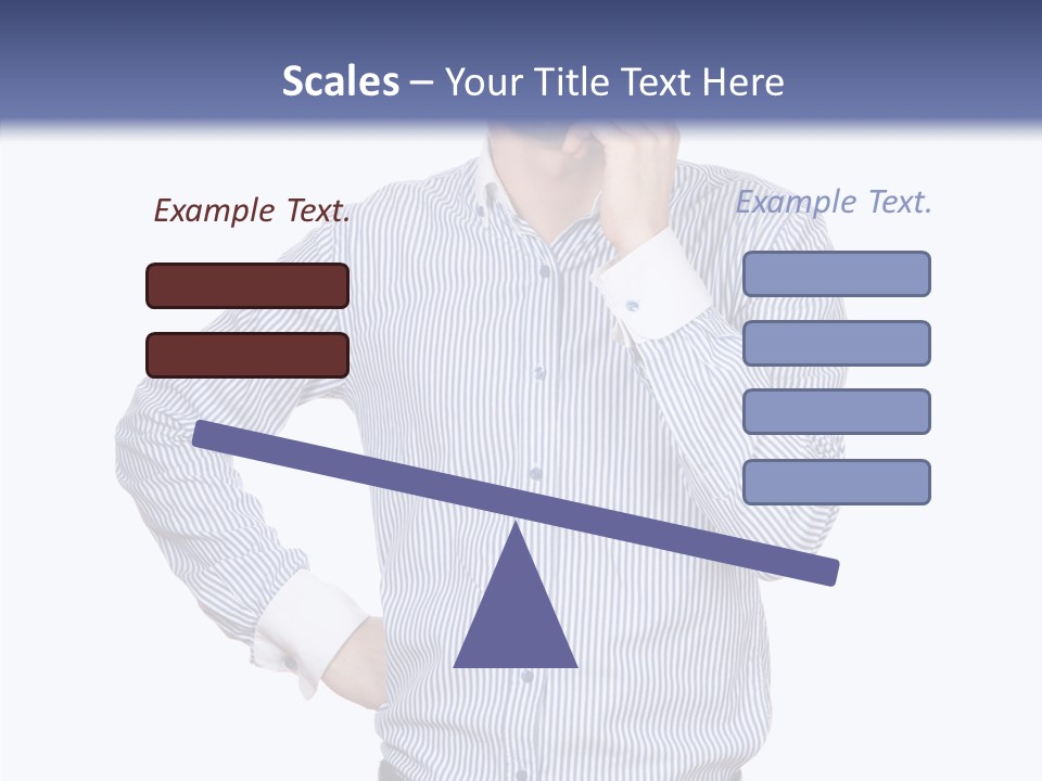 Hand Boss Copy Space PowerPoint Template