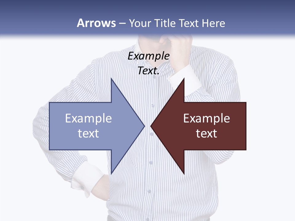 Hand Boss Copy Space PowerPoint Template