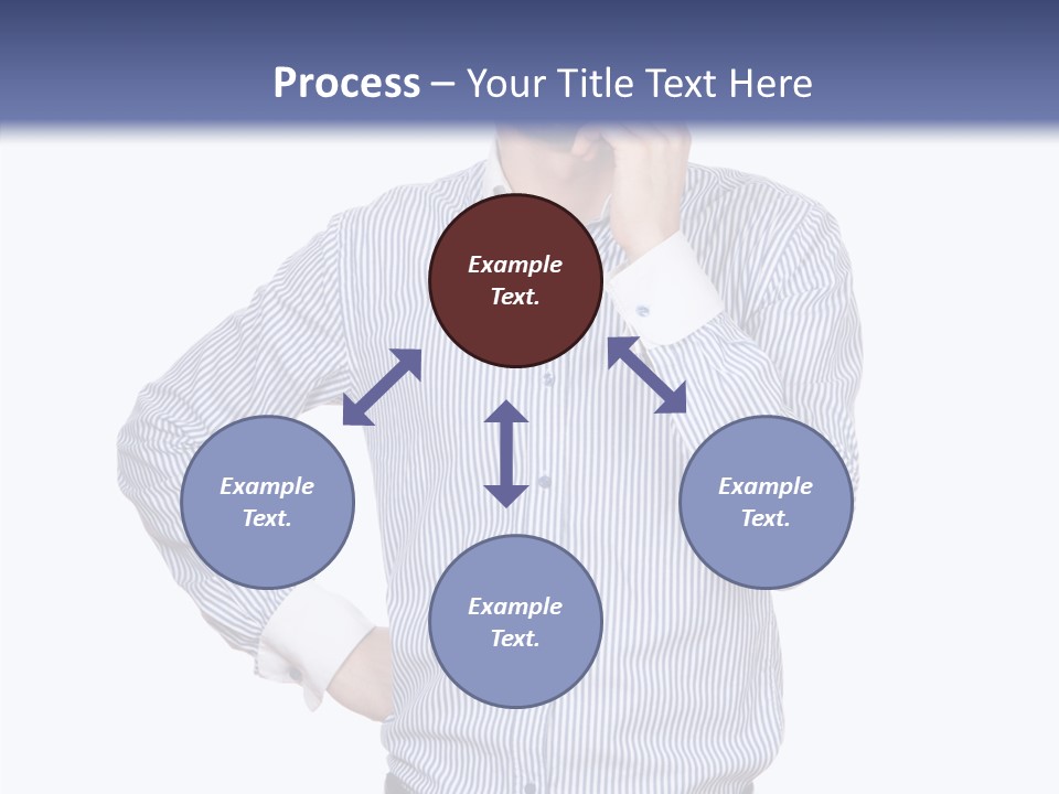 Hand Boss Copy Space PowerPoint Template