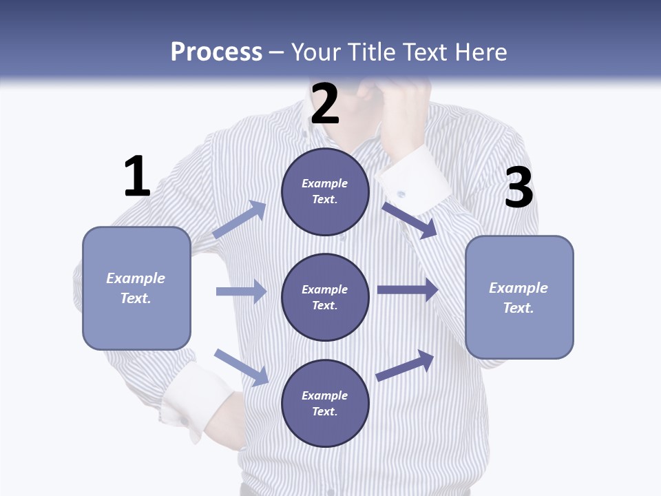 Hand Boss Copy Space PowerPoint Template