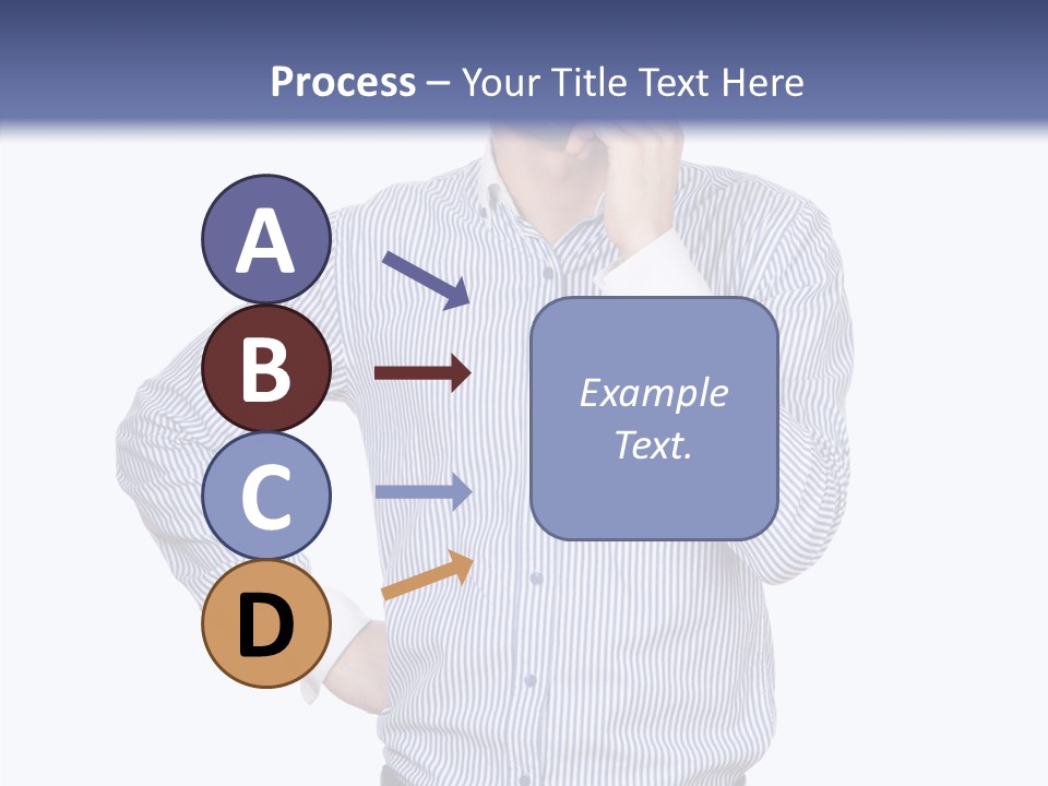 Hand Boss Copy Space PowerPoint Template