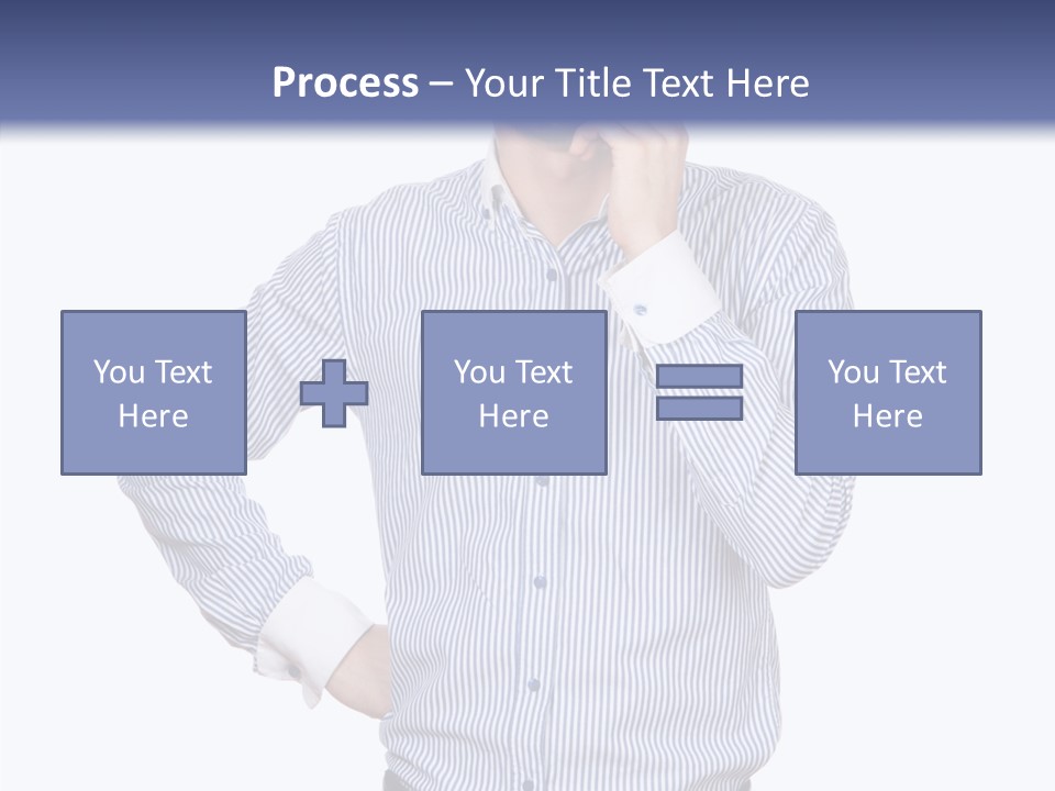 Hand Boss Copy Space PowerPoint Template