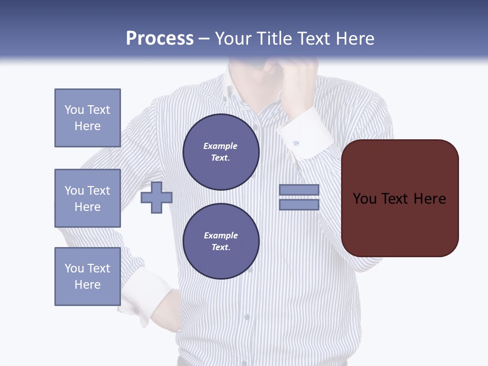 Hand Boss Copy Space PowerPoint Template