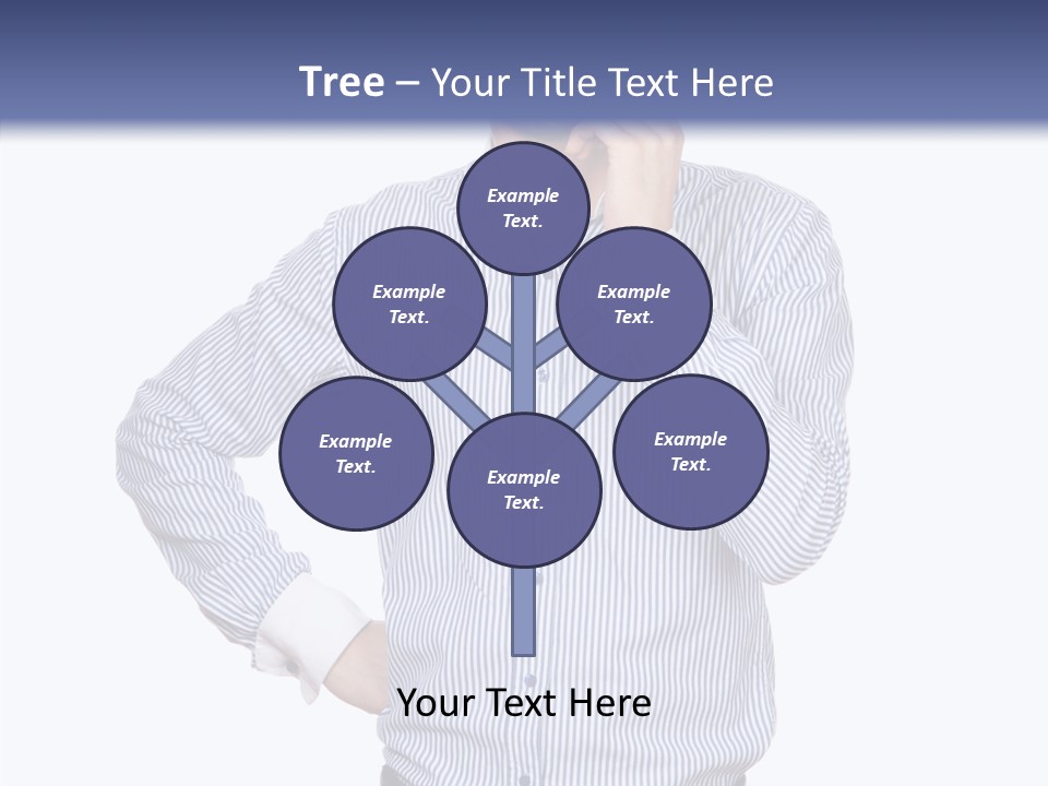 Hand Boss Copy Space PowerPoint Template