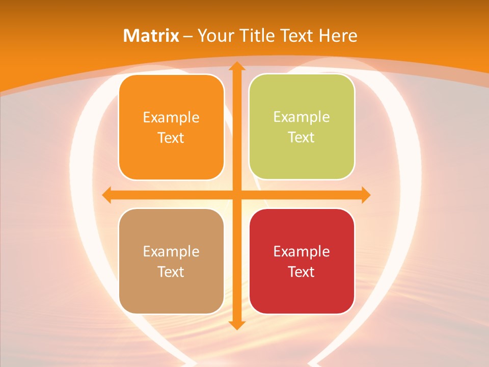 Peacefull Red Mad PowerPoint Template