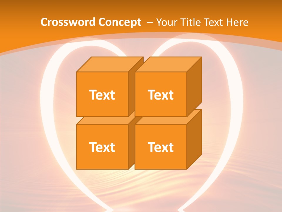 Peacefull Red Mad PowerPoint Template