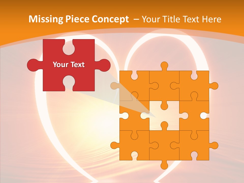 Peacefull Red Mad PowerPoint Template