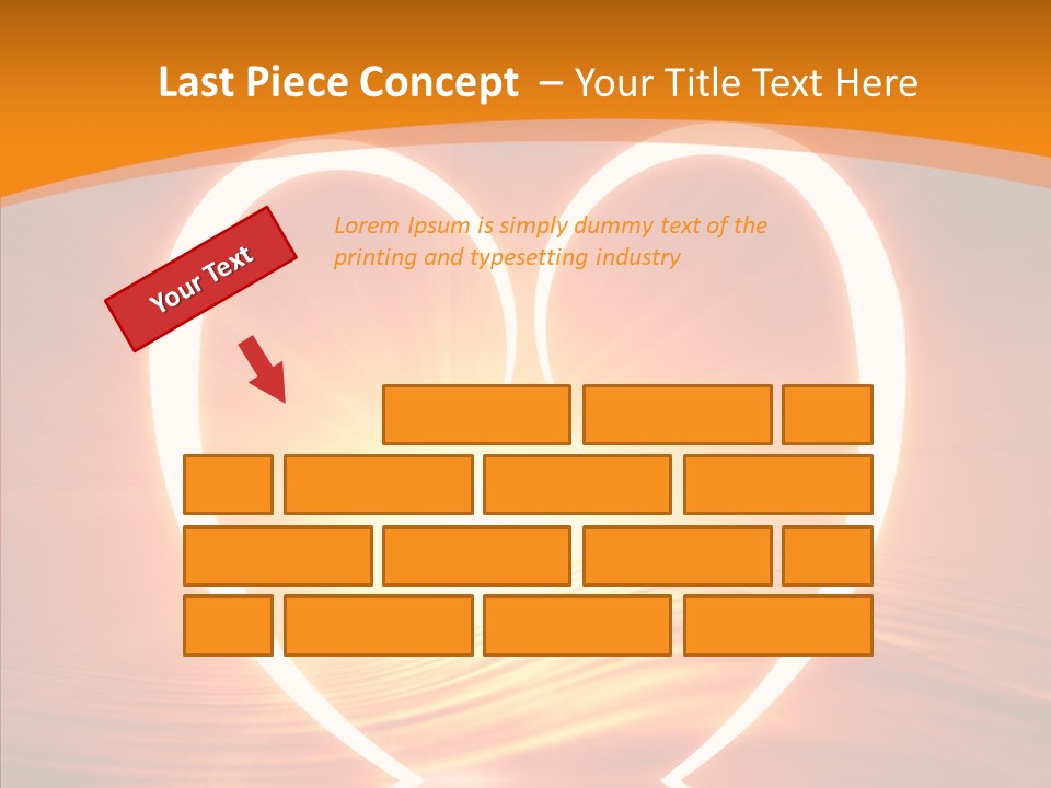 Peacefull Red Mad PowerPoint Template