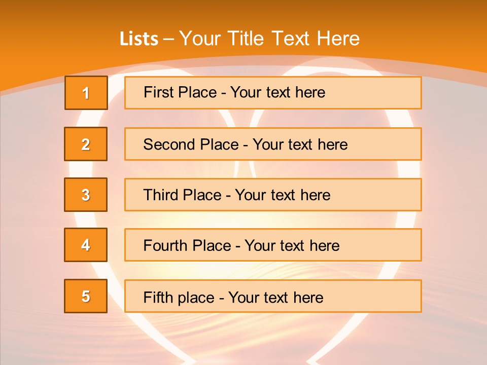 Peacefull Red Mad PowerPoint Template