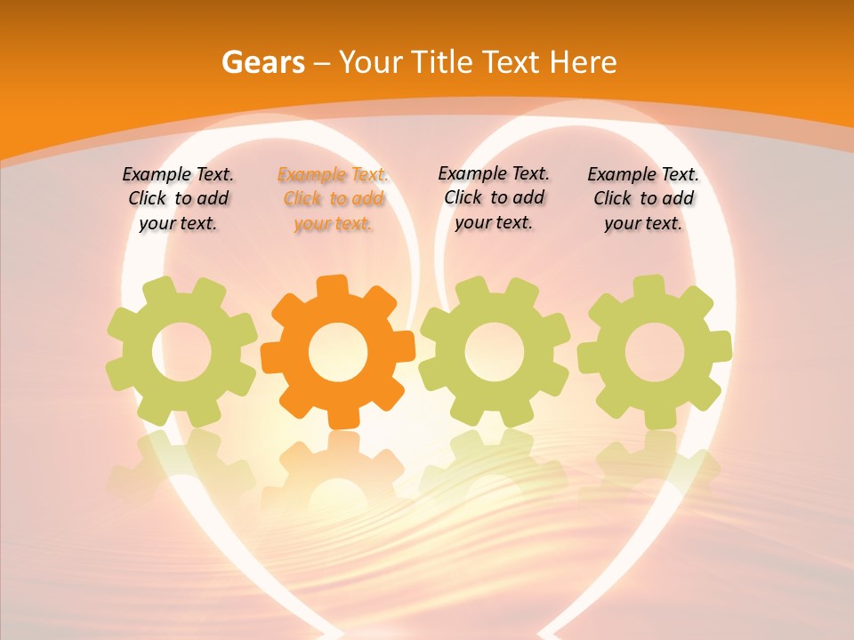 Peacefull Red Mad PowerPoint Template