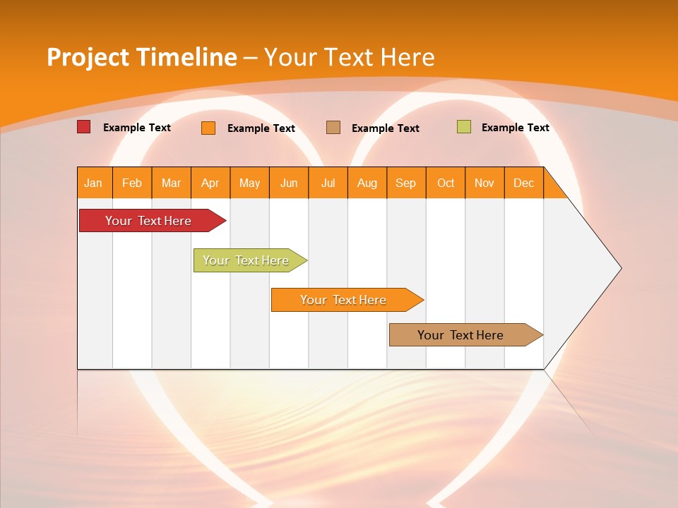 Peacefull Red Mad PowerPoint Template