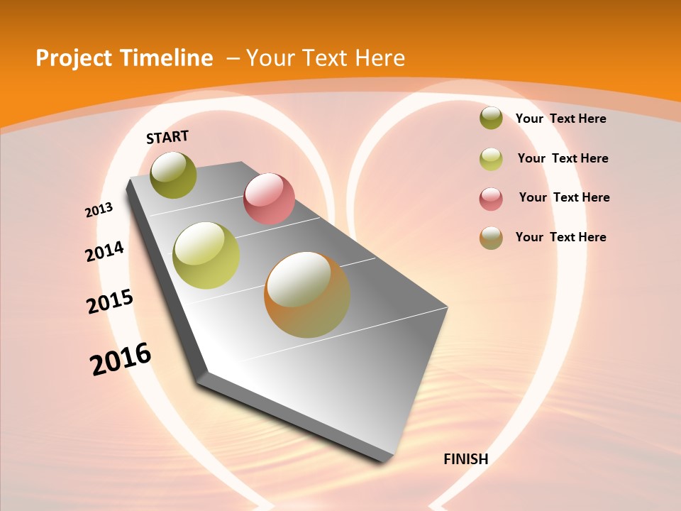 Peacefull Red Mad PowerPoint Template