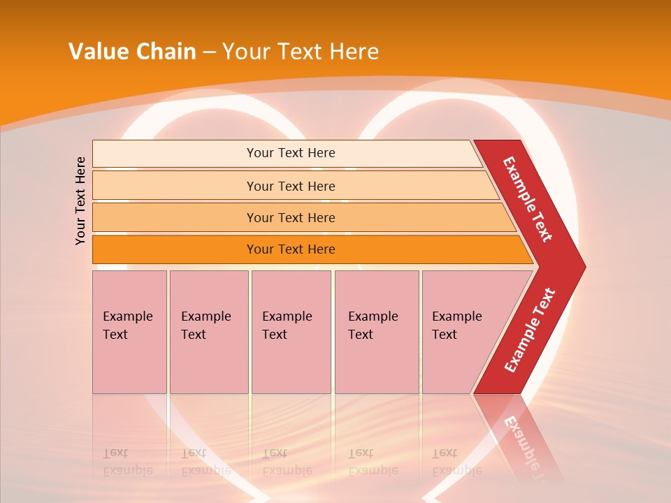 Peacefull Red Mad PowerPoint Template