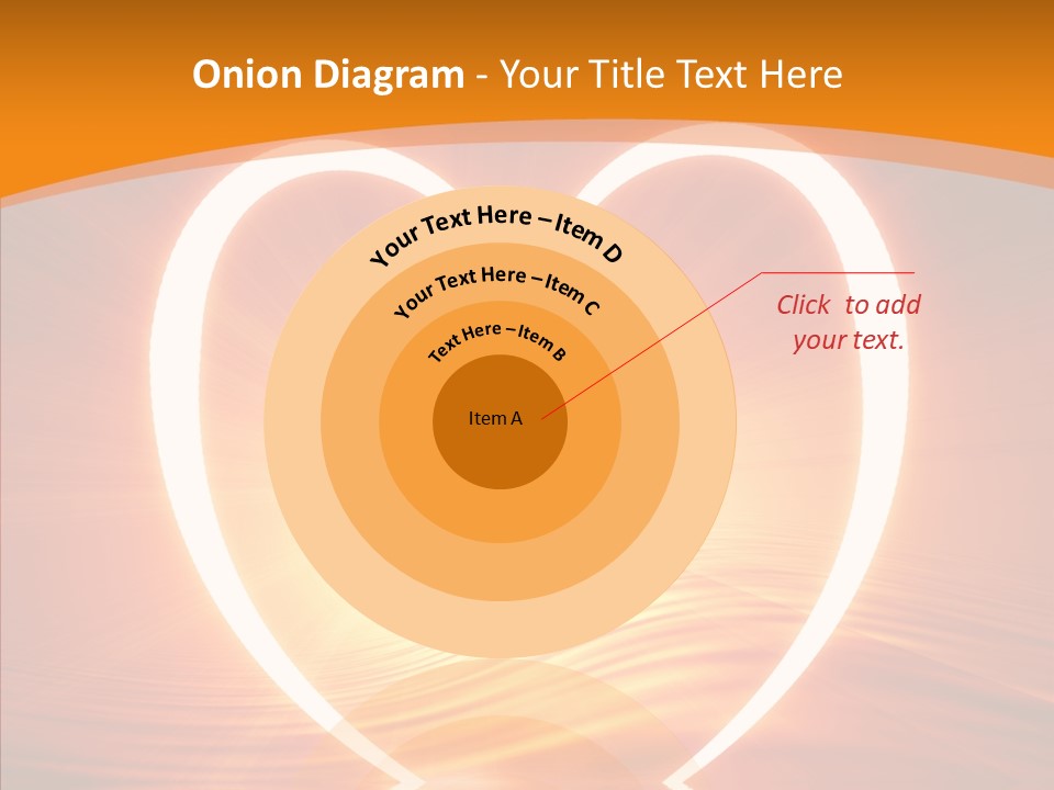 Peacefull Red Mad PowerPoint Template