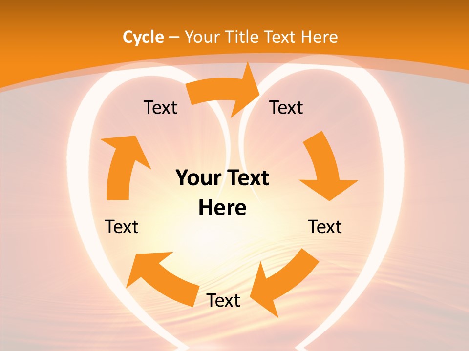 Peacefull Red Mad PowerPoint Template