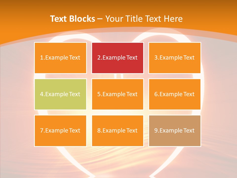 Peacefull Red Mad PowerPoint Template