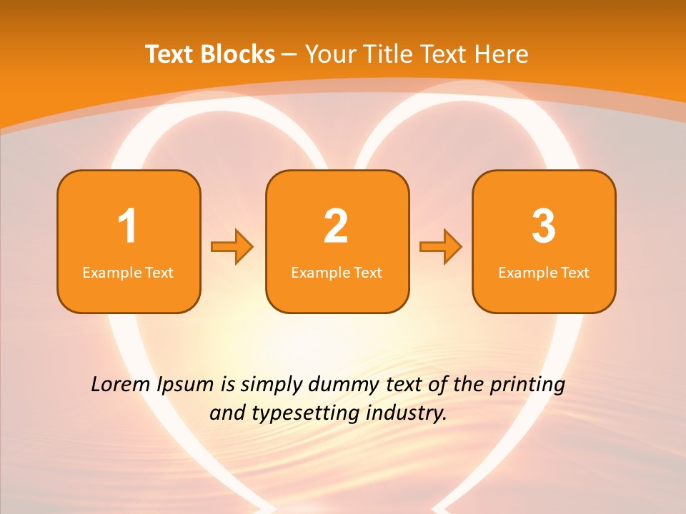 Peacefull Red Mad PowerPoint Template