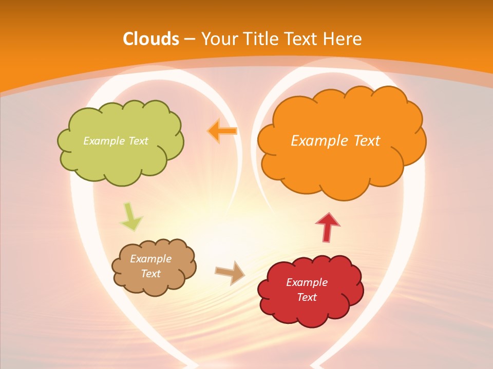 Peacefull Red Mad PowerPoint Template