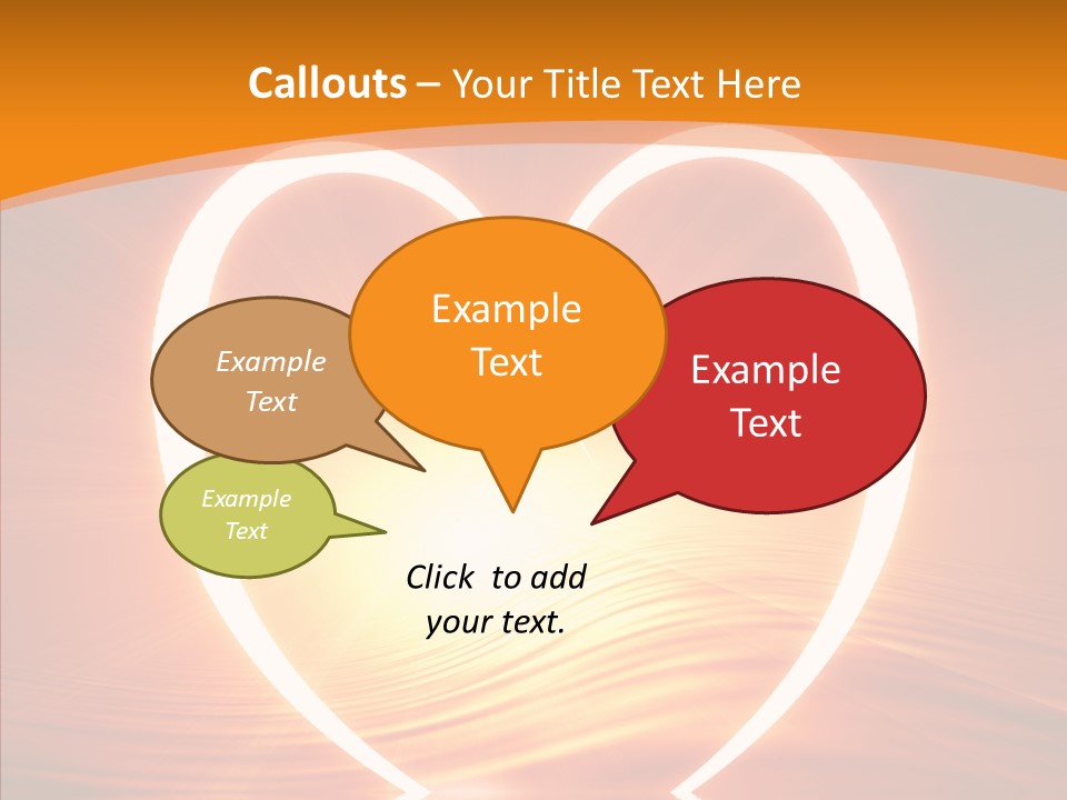 Peacefull Red Mad PowerPoint Template