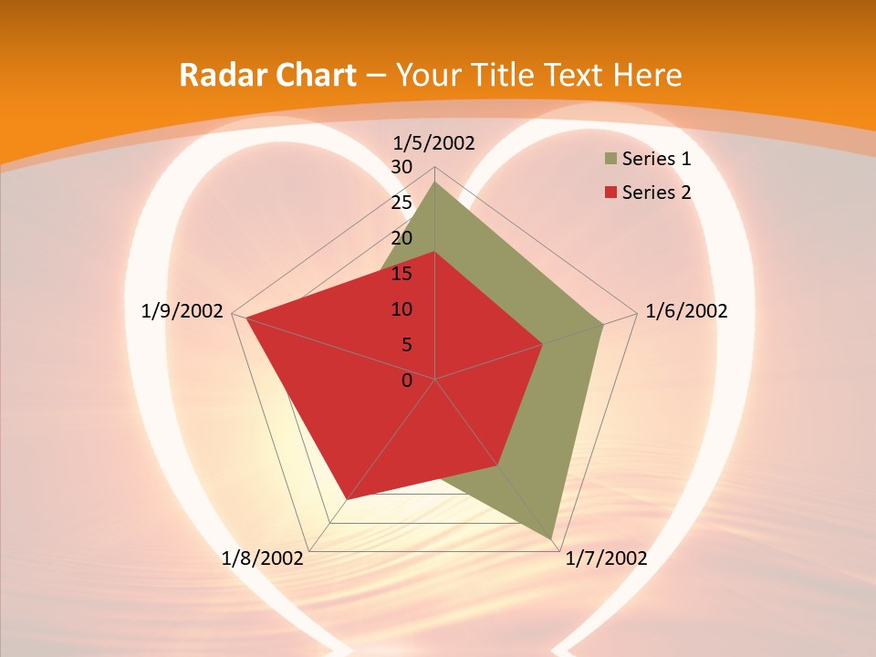 Peacefull Red Mad PowerPoint Template