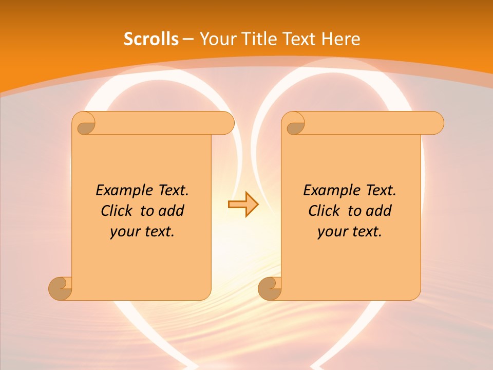 Peacefull Red Mad PowerPoint Template