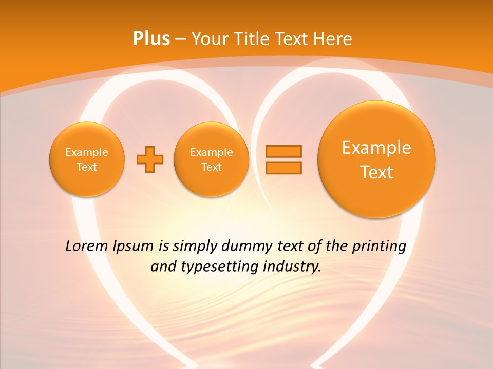 Peacefull Red Mad PowerPoint Template