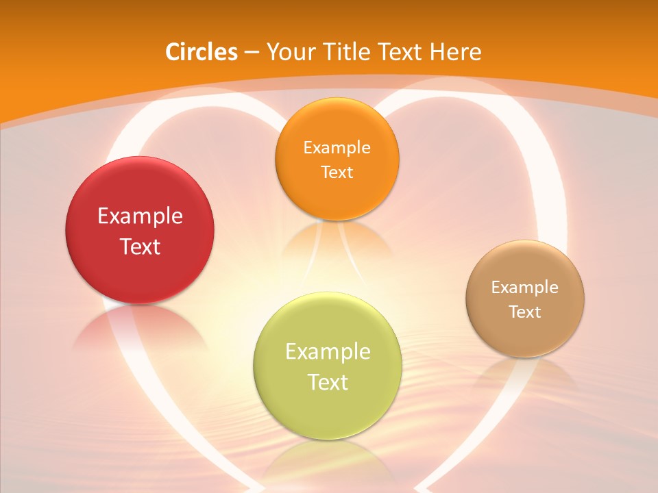 Peacefull Red Mad PowerPoint Template