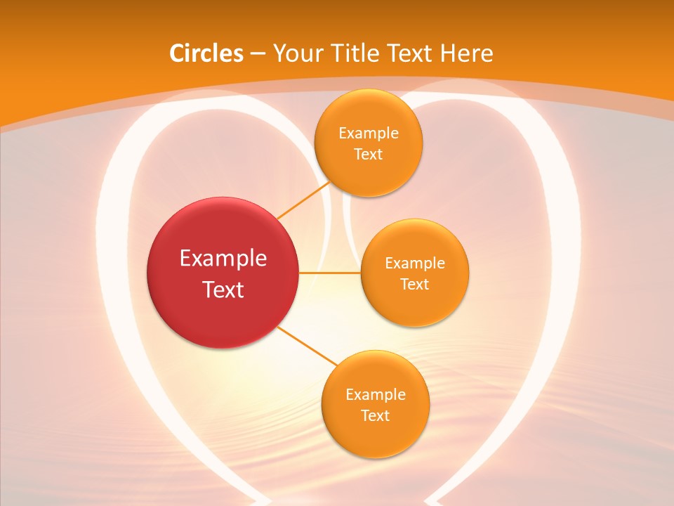 Peacefull Red Mad PowerPoint Template