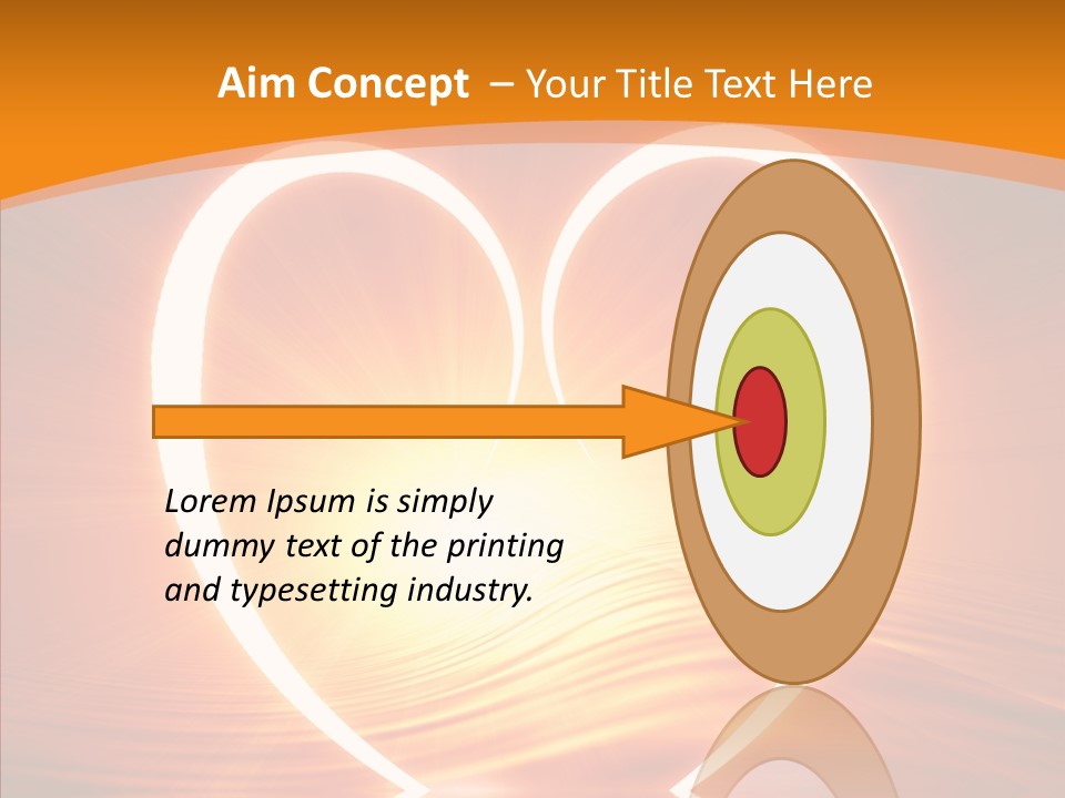 Peacefull Red Mad PowerPoint Template