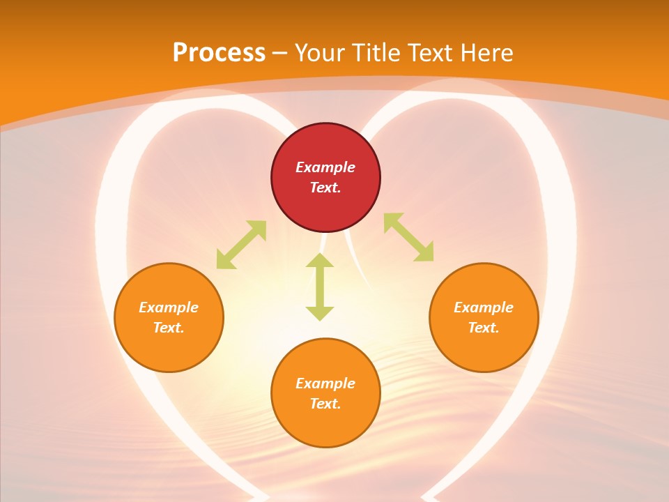 Peacefull Red Mad PowerPoint Template