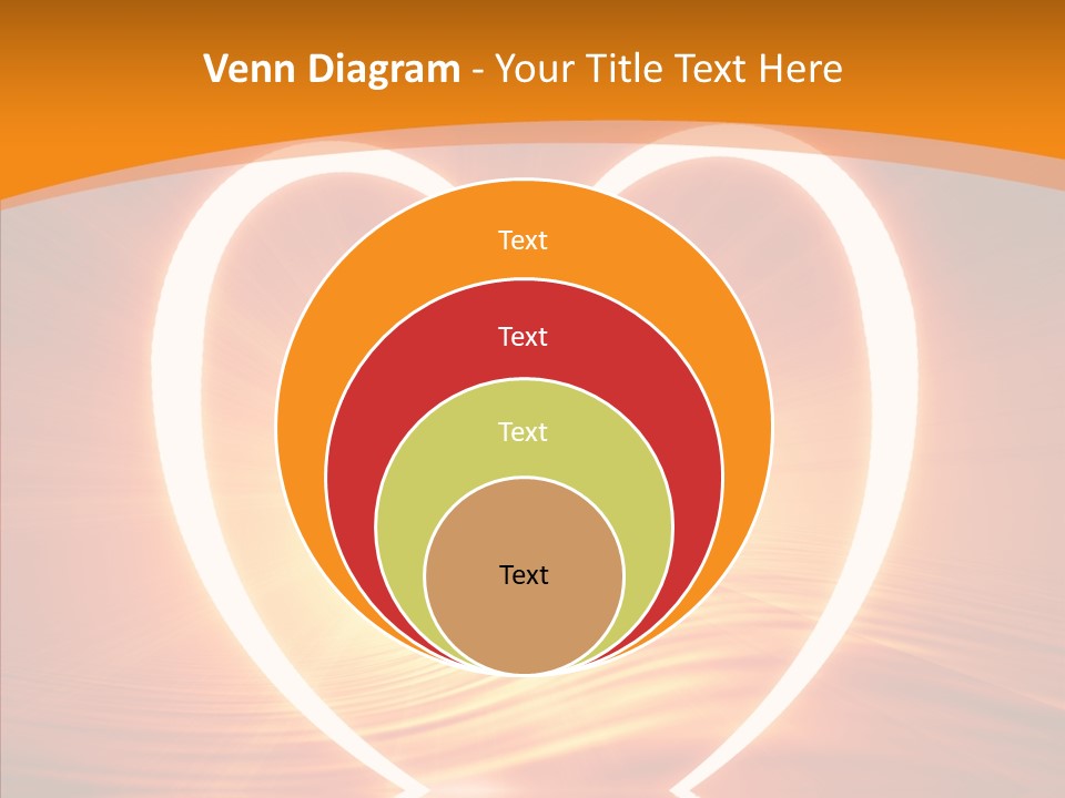 Peacefull Red Mad PowerPoint Template