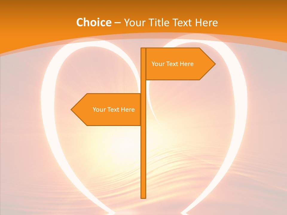 Peacefull Red Mad PowerPoint Template