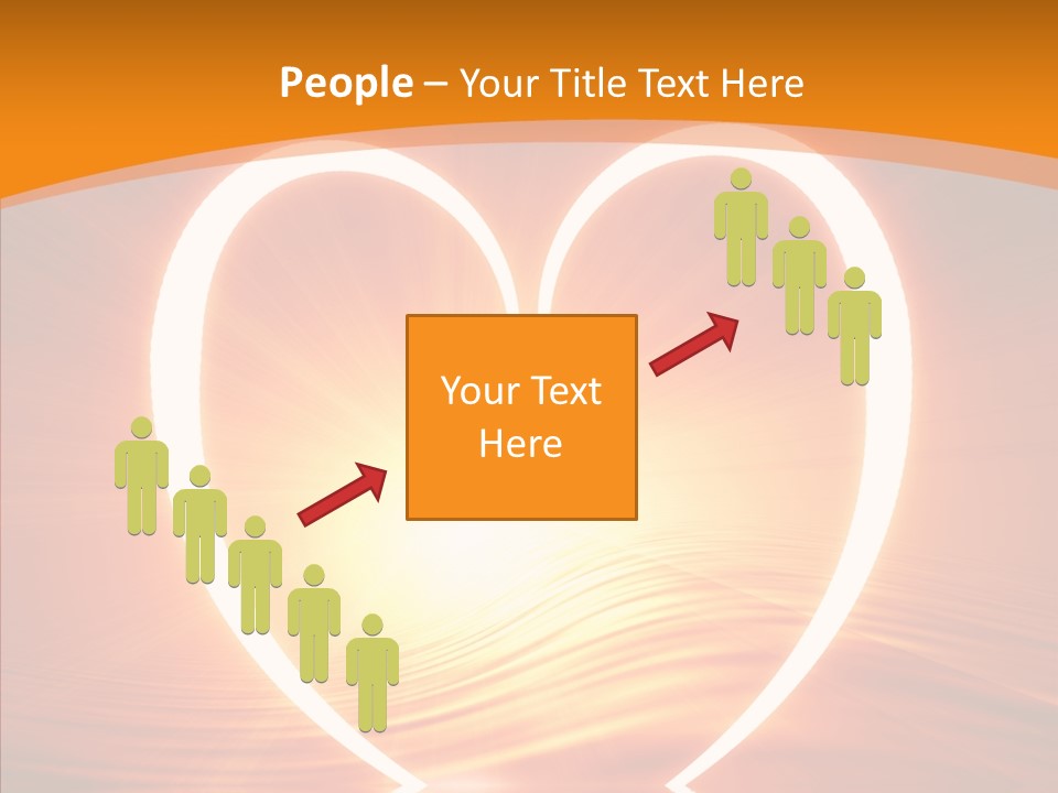 Peacefull Red Mad PowerPoint Template