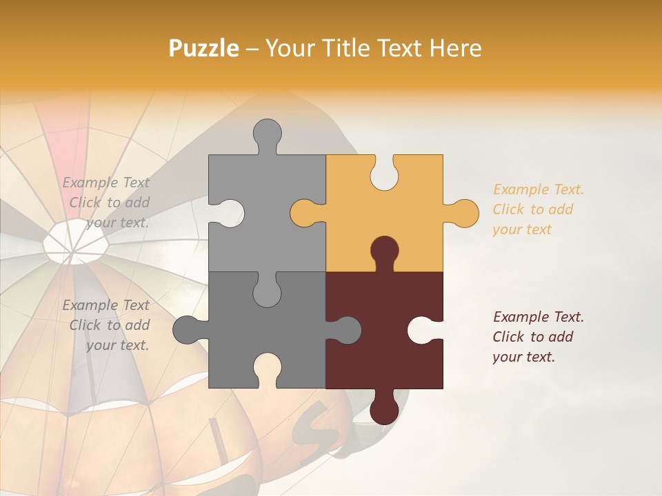 Sky Colors Sinai PowerPoint Template