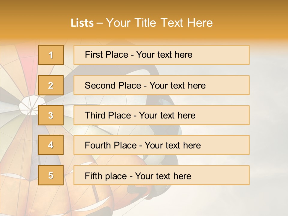 Sky Colors Sinai PowerPoint Template
