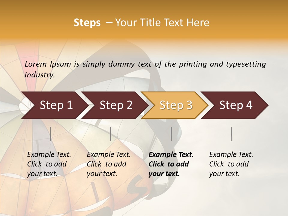 Sky Colors Sinai PowerPoint Template