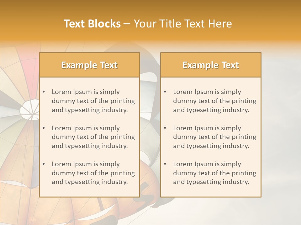 Sky Colors Sinai PowerPoint Template