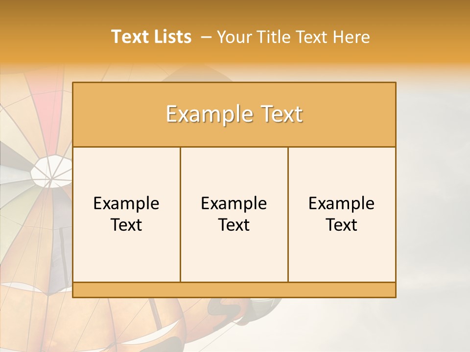 Sky Colors Sinai PowerPoint Template