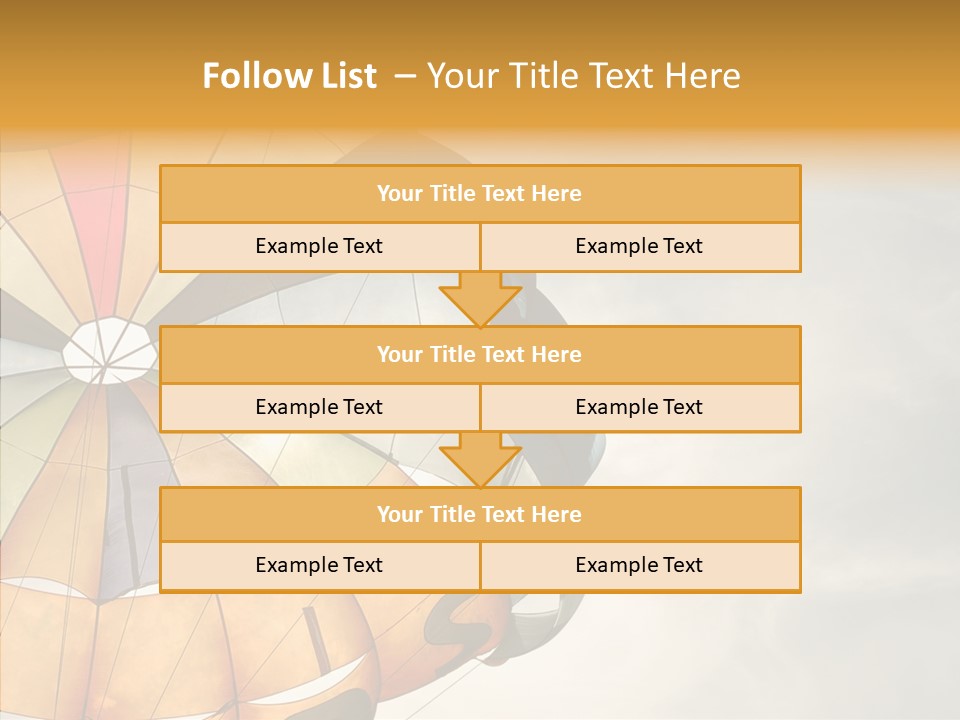 Sky Colors Sinai PowerPoint Template