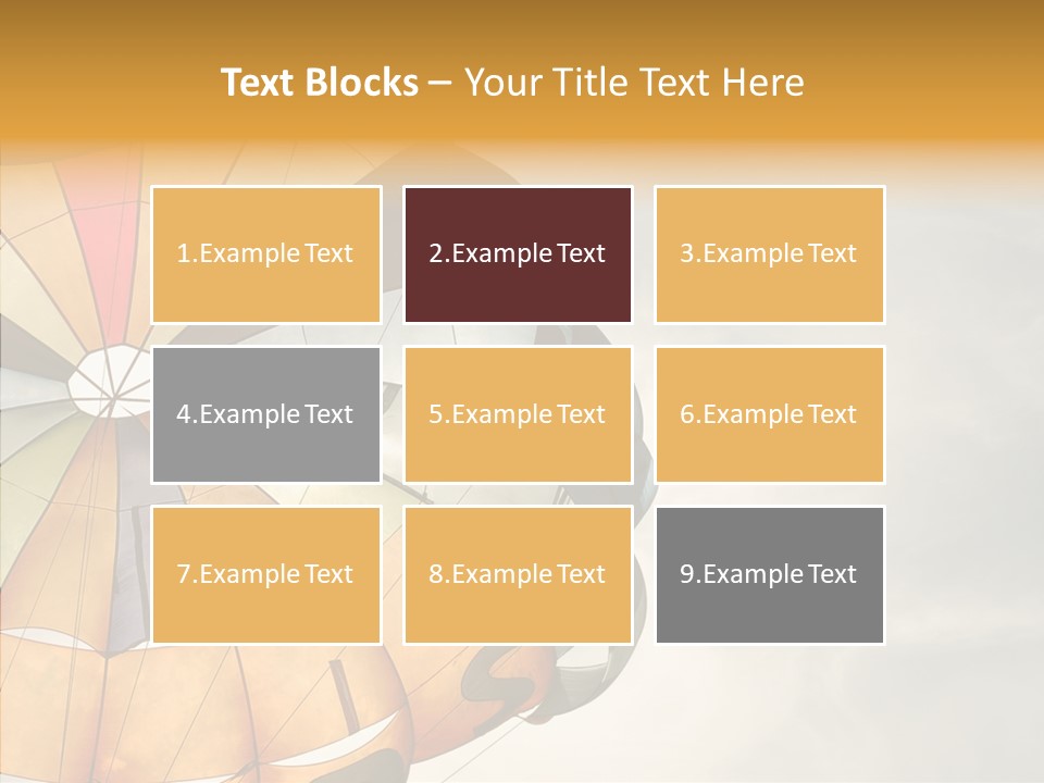 Sky Colors Sinai PowerPoint Template